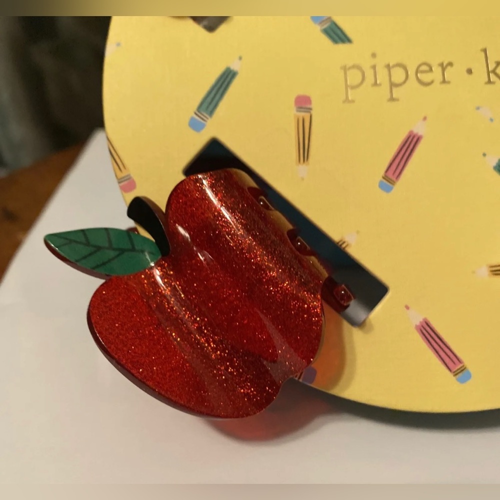 NWT βοΈ π Piper K back to school hair clips set of 4 - Picture 7 of 16
